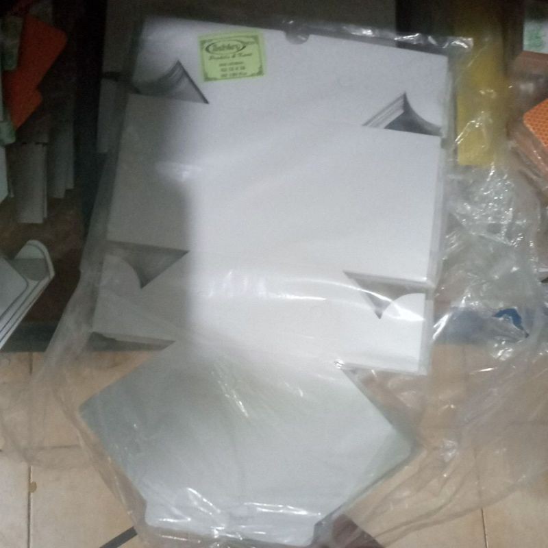 

dus makanan polos ukuran 12x16