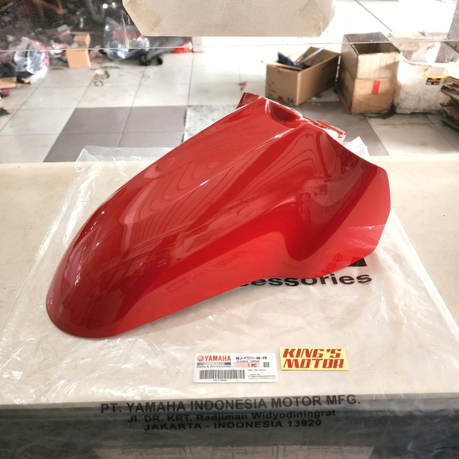 SPAKBOR DEPAN FAZZIO FAZZIO MERAH ASLI YAMAHA BEJ F1511 P0