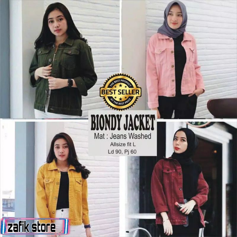 DF - BIONDY JACKET // JAKET JEANS BIONDI