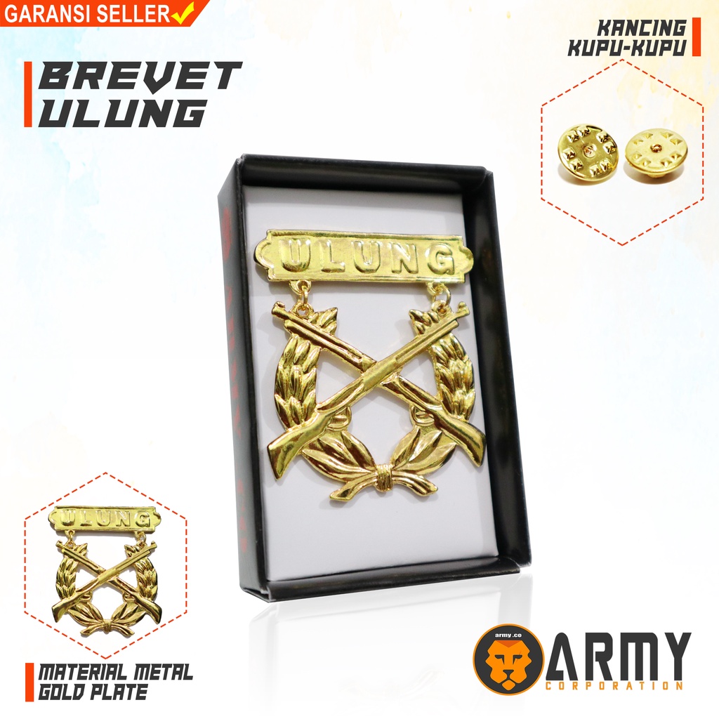 Brevet pin emblem ulung terbaru