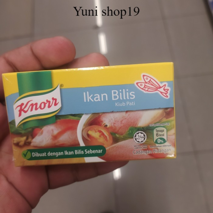 

knorr ikan bilis cube