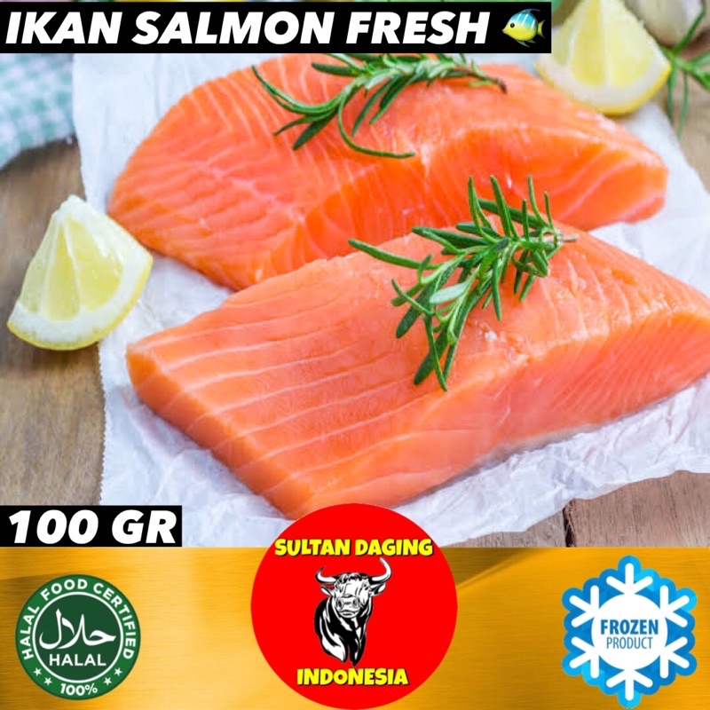 Jual Fillet Ikan Salmon Premium Gram Import Dari Norwegia Salmon