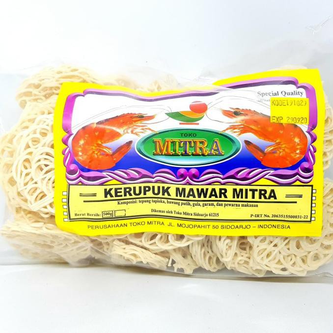 

Ready Oke] Mitra Kerupuk Mawar 500Gr | Krupuk Oleh Khas Sidoarjo Jawa Timur