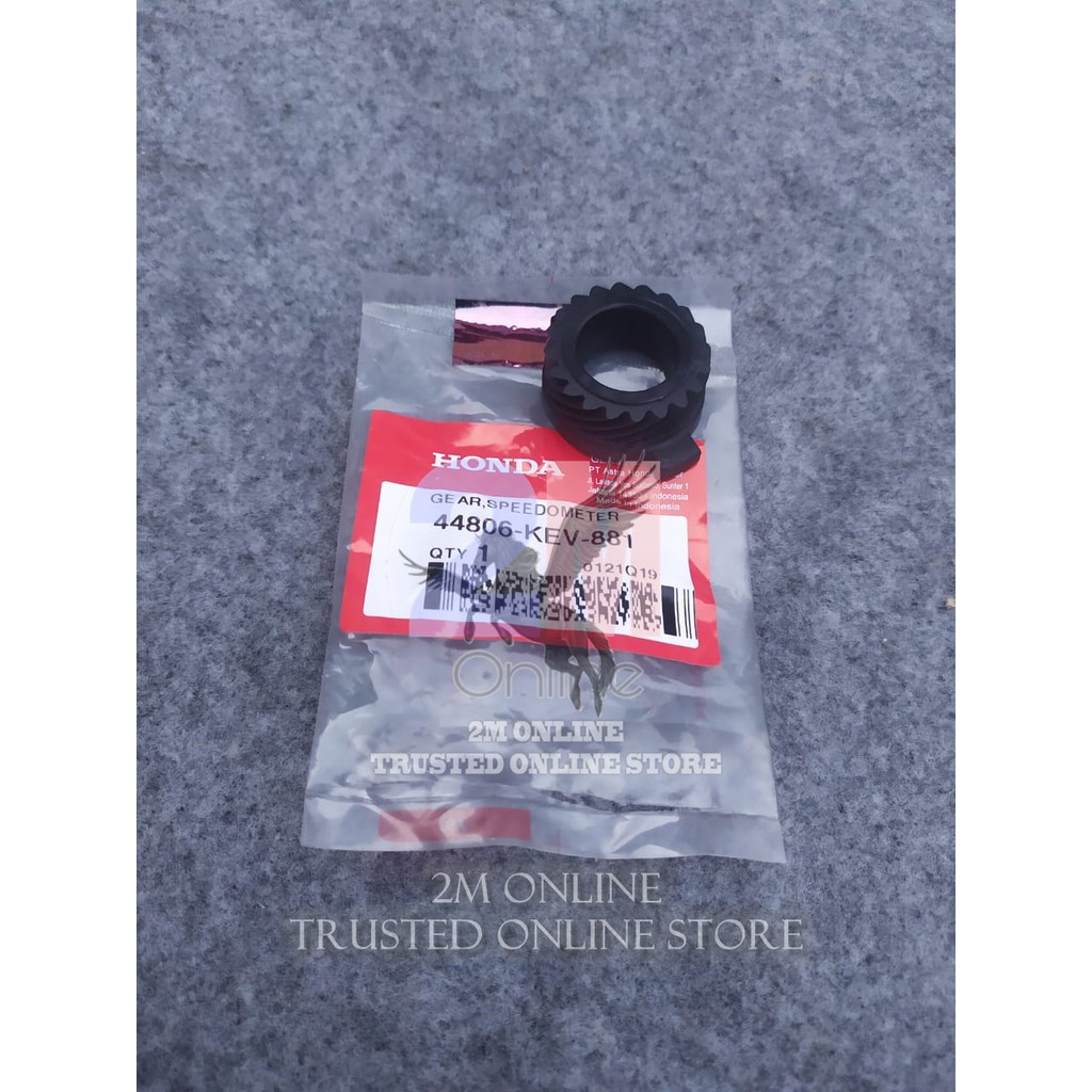 2m GEAR SPEEDOMETER SUPRA TROMOL ORI AHM 44806-KEV-881