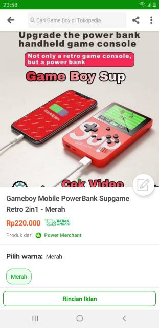 Mobile Power Sup Game 2IN1