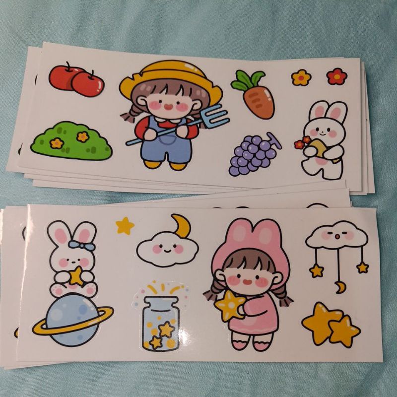 

stiker aksesoris ukuran large satuan