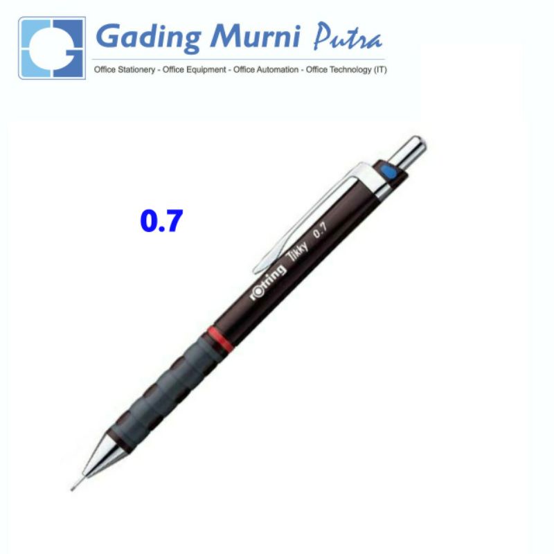 

Rotring Tikky 0.7 Mechanical Pencil / Pensil 31502470