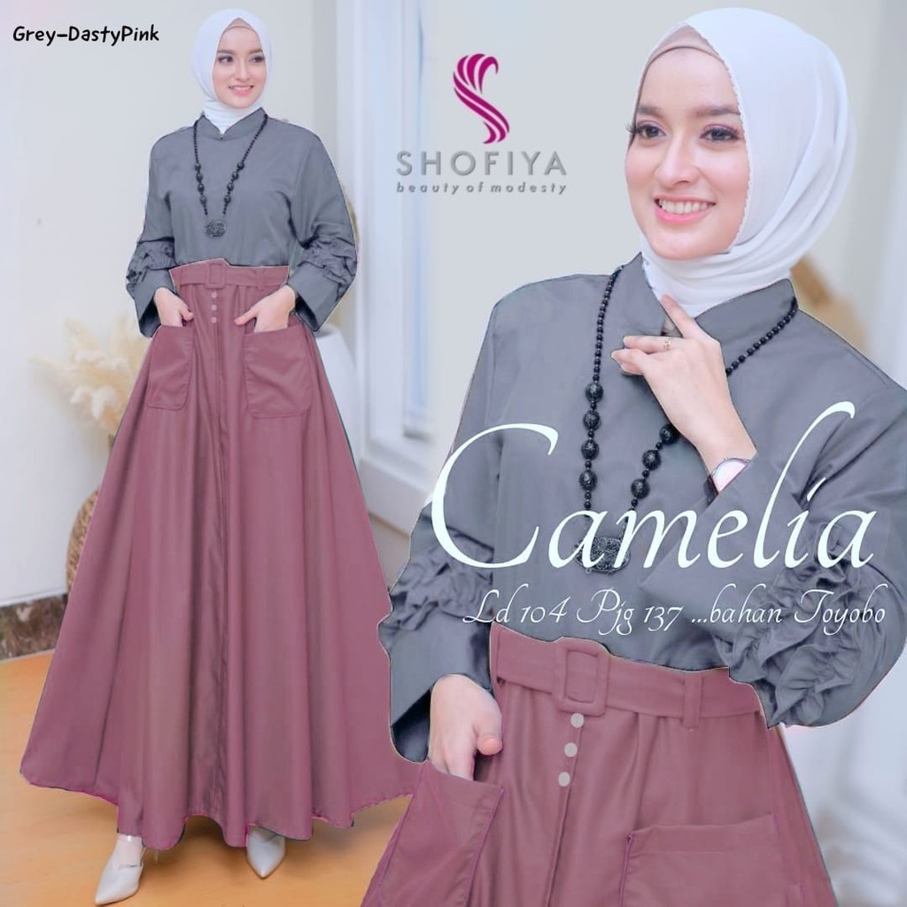 GAMIS WANITA | CAMELIA DRESS