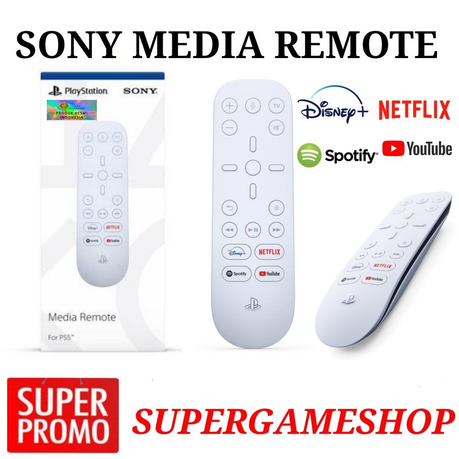Jual SONY Media Remote PS5 Sony Playstation Remote Shopee Indonesia