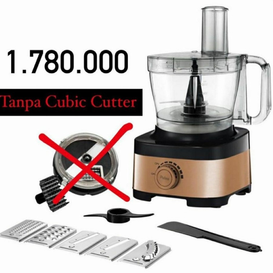 SIGNORA FOOD PROCESSOR Tanpa Cubic cutter