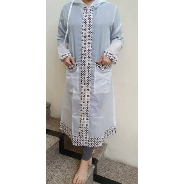 Jaket Pelindung Diri (JPD) Outwear Wanita Anti Corona Motif Batik