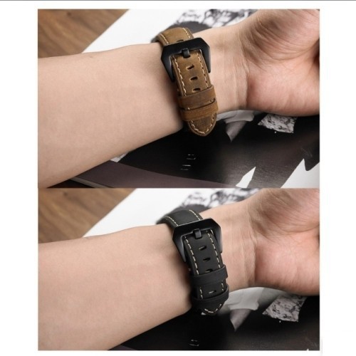 Tali Jam 22mm Watch Strap Rolex - Crazy Horse Leather Quick Release