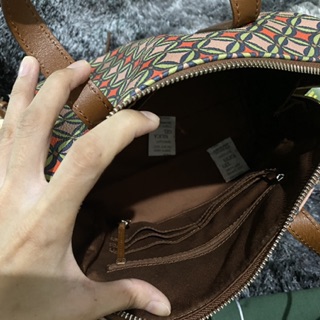  Preloved  fossil  sydney satchel multi nego Shopee Indonesia