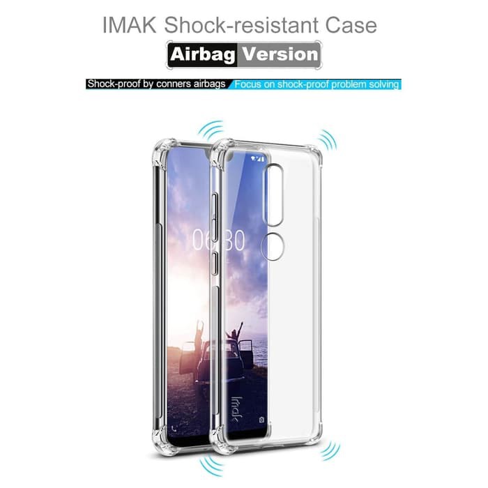 Nokia 6.1 PLUS / Nokia X6 TPU Case - Imak Shockproof Case