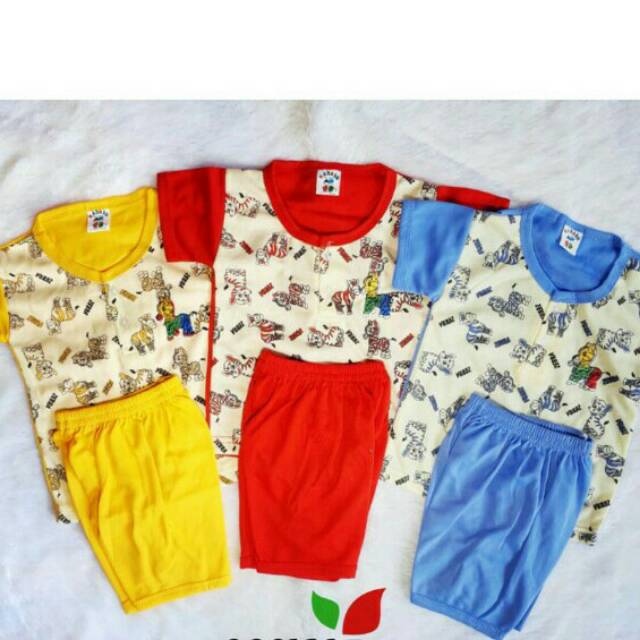 Setelan Anak Cowok Kadaso Lengan / Setelan  Bayi Cowok / Baju Bayi