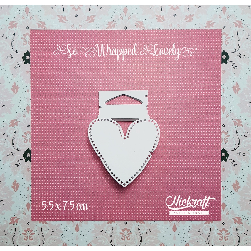

SO WRAPPED LOVELY - Bahan Scrapbook Tag Label kecil