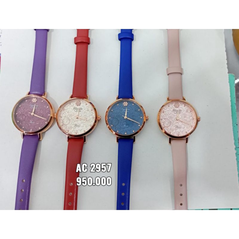 AC2957 | JAM TANGAN WANITA ALEXANDRE CHRISTIE AC 2957 LEATHER AUTHENTIC