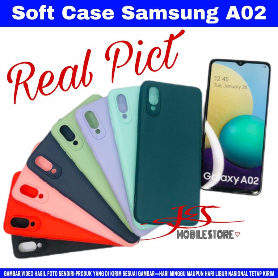 case Samsung A02 - silikon Samsung A02 - soft case samsung a02