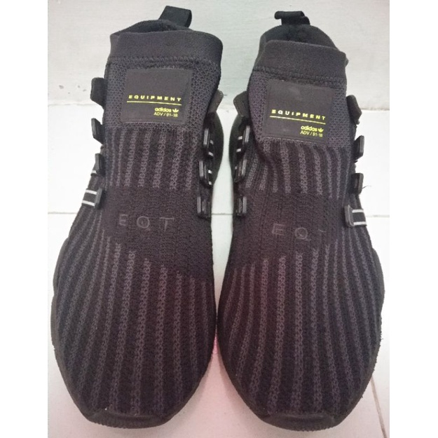 Adidas EQT Mid ADV Black Ukuran US 9,5 (Preloved)