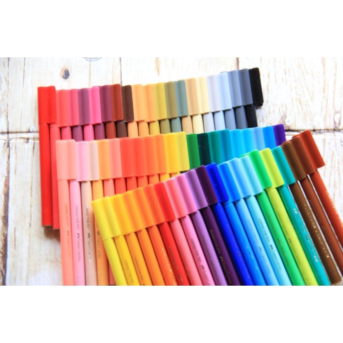 

Hot Sale Connector Pen Faber Castell 60 Color Bagus