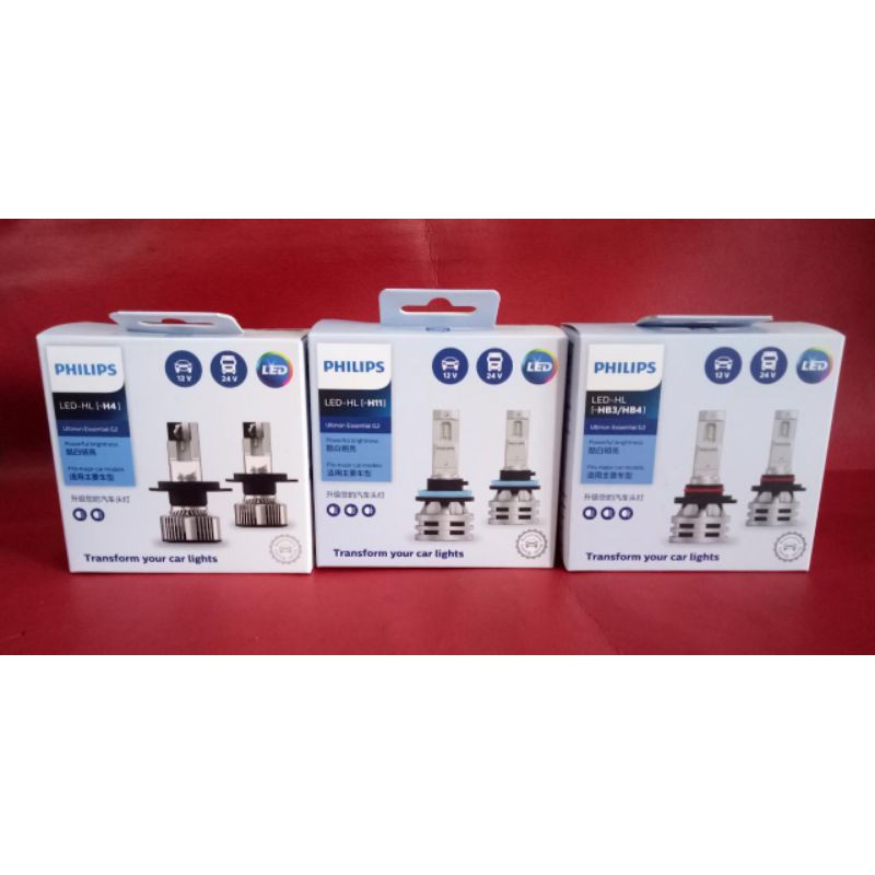 PHILIPS HID LED MOBIL ORIGINAL PHILIPS H4 ULTINON ESSENTIAL