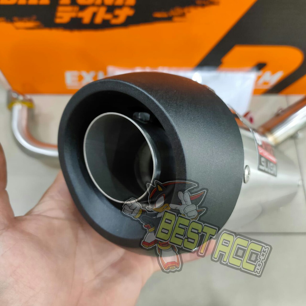 KNALPOT RACING DAYTONA SLASH GP TAPER NMAX NEW NMAX OLD AEROX 155 LEXI HONDA PCX 150 ALL NEW PCX 160 HONDA ADV 150 NEW VARIO 125 VARIO 150 2016 2017 2018 2019 2020-2