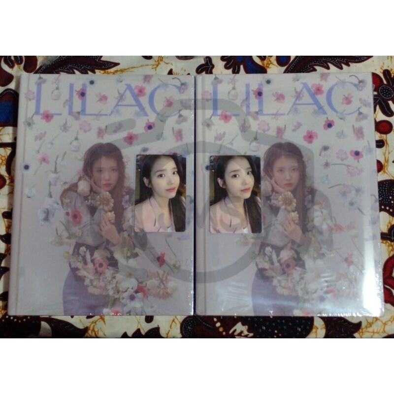 [READY SEALED] IU Photobook Lilac + - unreleased Photocard PC Lee Ji Eun MD Merch Merchandise UAENA 