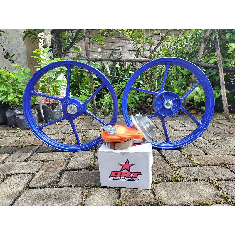 velg BRT CHEMCO jupiter blue biru