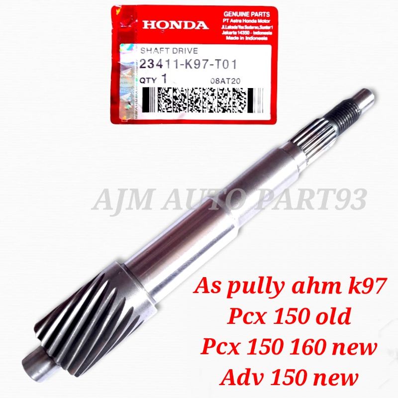 AS PULLY PCX 150 PCX 160 ADV 150 VARIO 150 NEW AHM K97