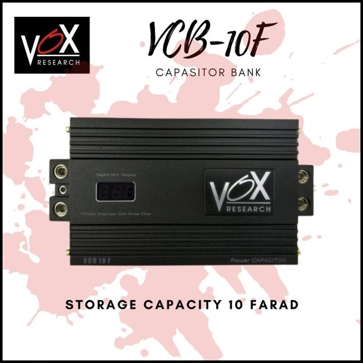 Kapasitor Vox Research Vcb10F Capasitor Cap Bank Audio Vcb-10F
