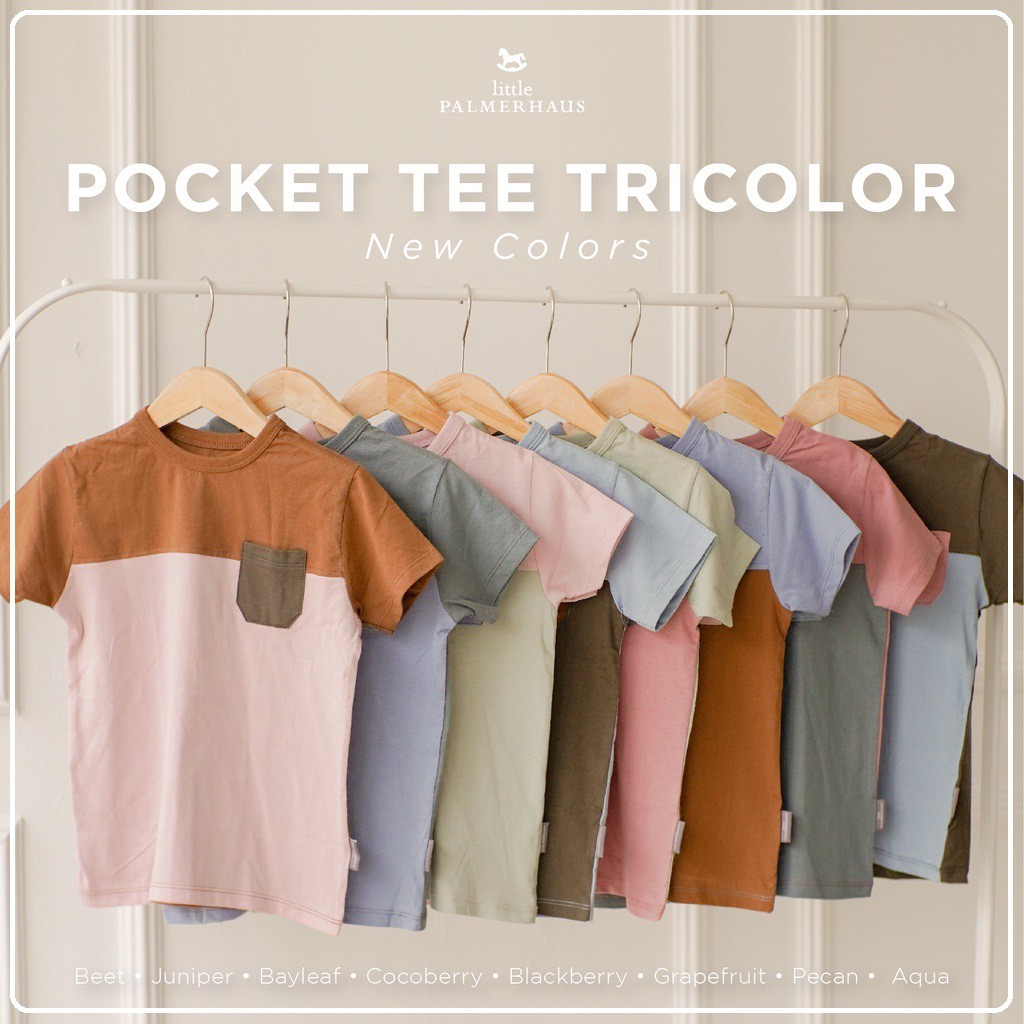 Little Palmerhaus Pocket Tee Tricolor 3.0