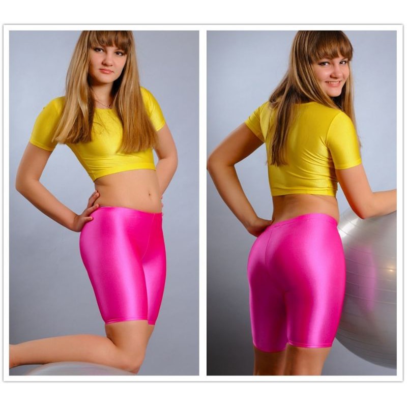 Celana pendek wanita pria import II Celana pendek licin dan mengkilat terbaru II Celana sot import