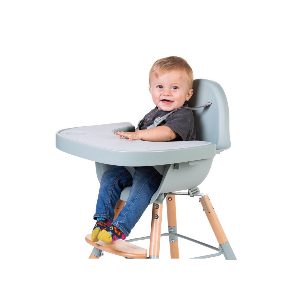 Childhome Evolu Feeding Tray Abs + Silicone Placemat - Meja Highchair Feeding Tray Table Kursi Makan Lepas Pasang