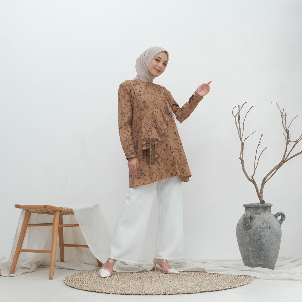 FITTINGROOM11 Blouse Batik - Ziva Batik Bunga