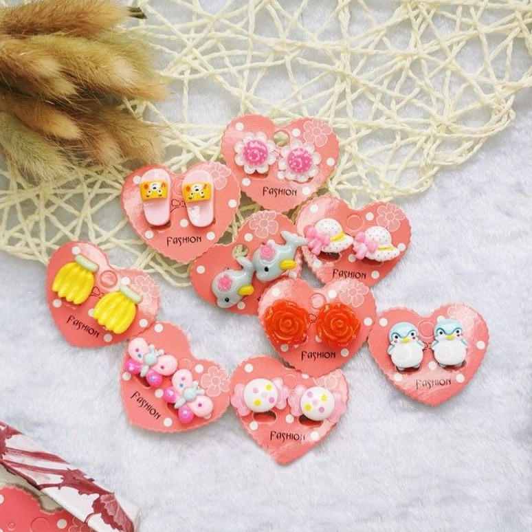 Anting Jepit Aksesoris Anting Jepit Giwang Ear Stud