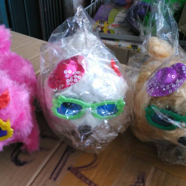 Mainan animal anjing light n sound