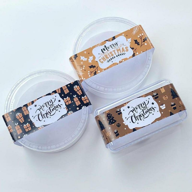 

Label Natal Gold Themed