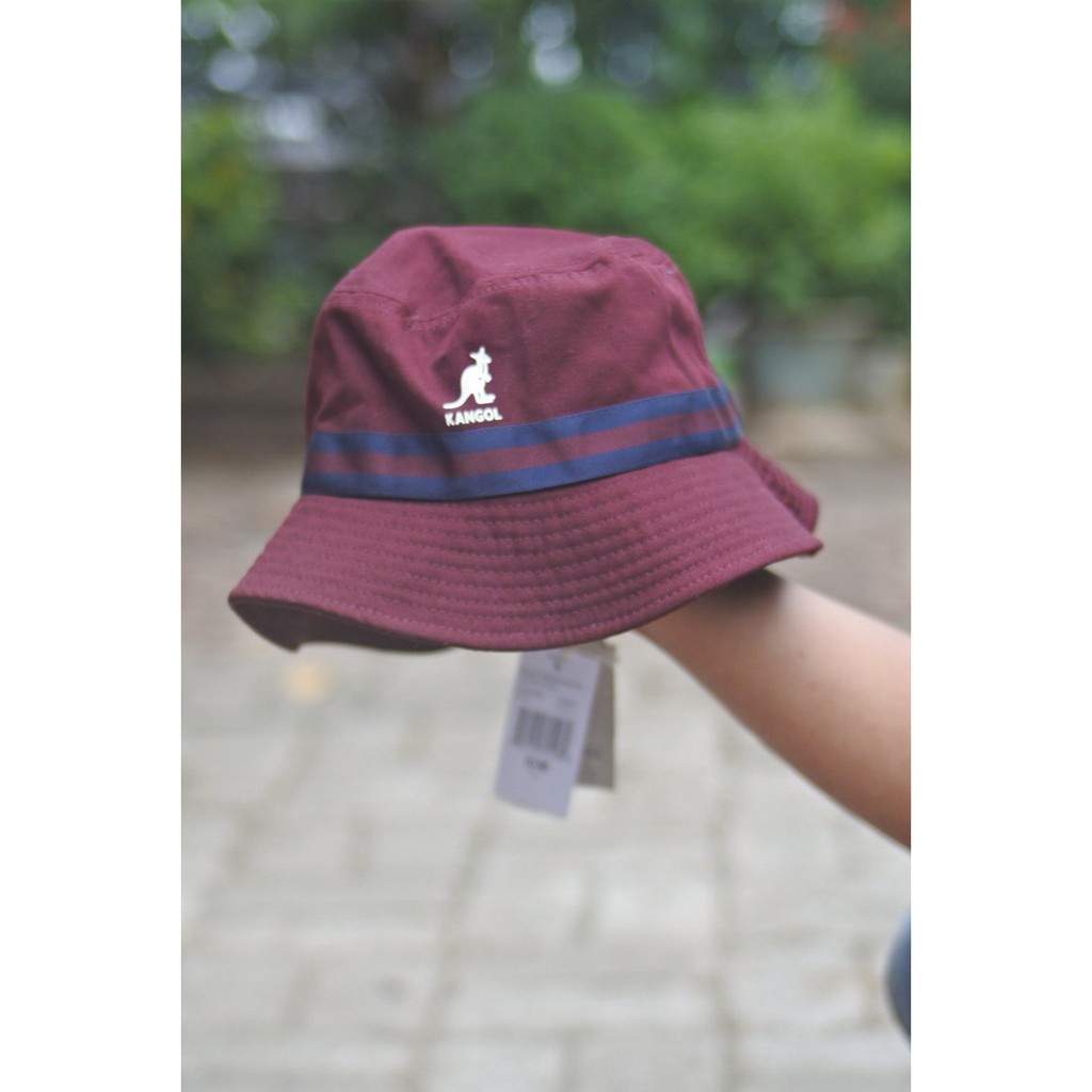 original bucket kangol burgundy