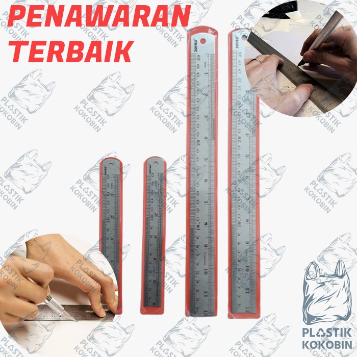 

PENGGARIS / RULER BESI JOYKO 15 CM & 30 CM