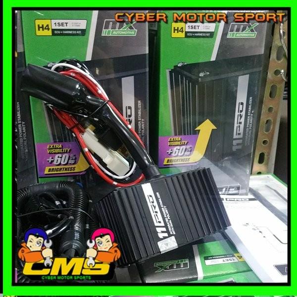 Relay sett lampu utama mobil H4 untuk 2 lampu. Relay h4 mobil