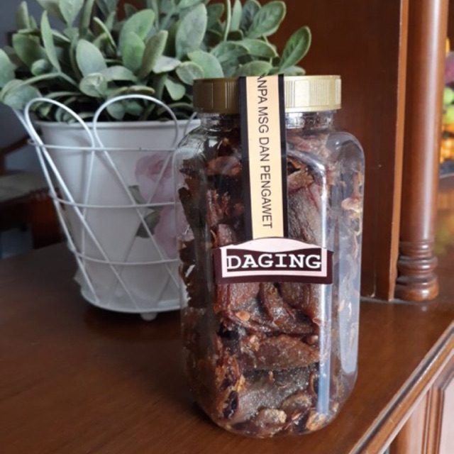 

Dendeng Kering Original atau balado (Halal)