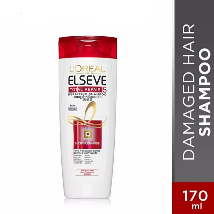 

Loreal Paris Elseve Total Repair 5 Shampoo 170ml