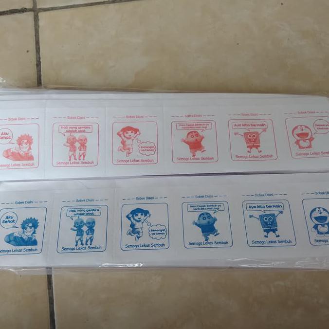 

✅New Kantong Obat Kertas puyer Berkarakter Kartun ⭐⭐⭐⭐⭐