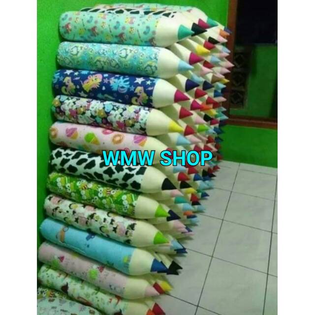 

Guling pensil / bantal pensil