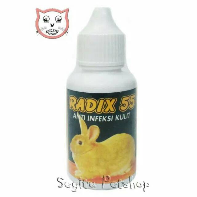 Obat Kelinci jamur koreng gatal Scabies Scadix RADIX