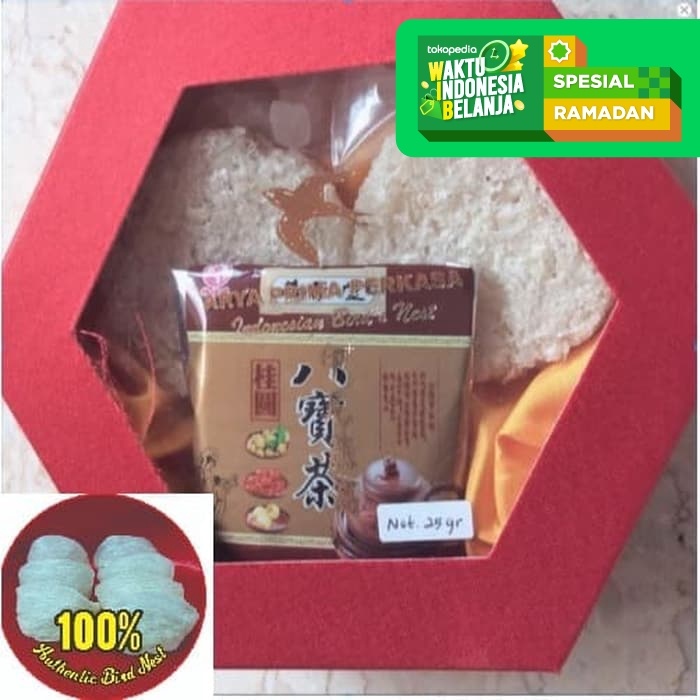 

Kkeanashop Sarang Burung Walet 25 Gram + Rock Sugar + Dried Longan