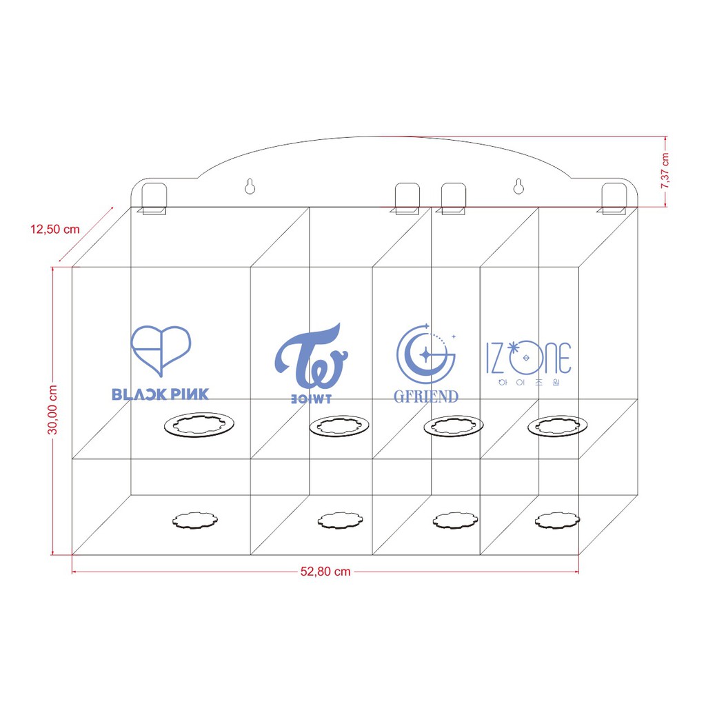 [RAK LIGHTSTICK] LIGHTSTICK BLACKPINK X TWICE X GFRIEND X IZONE / RAK BLACKPINK TWICE GFRIEND IZONE