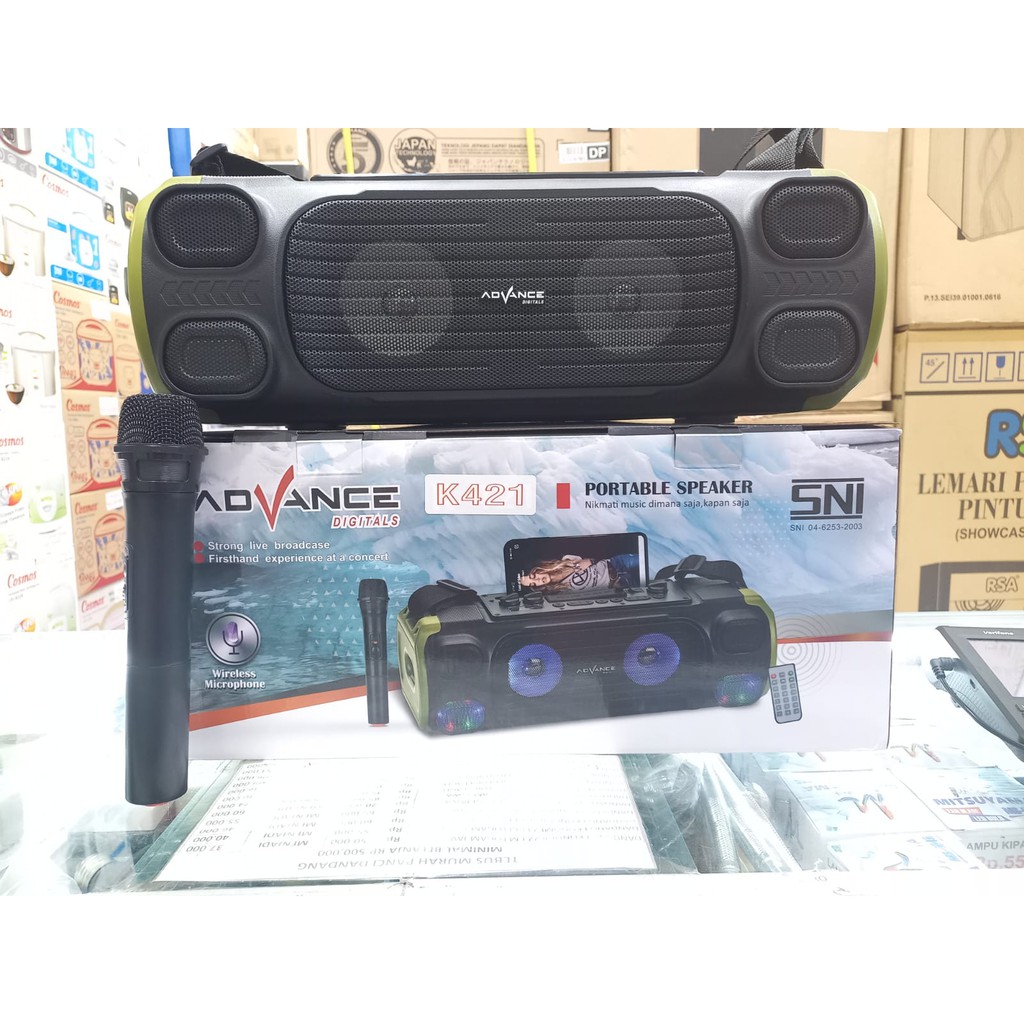 Speaker Portable Advance K421 (OJEK ONLINE)