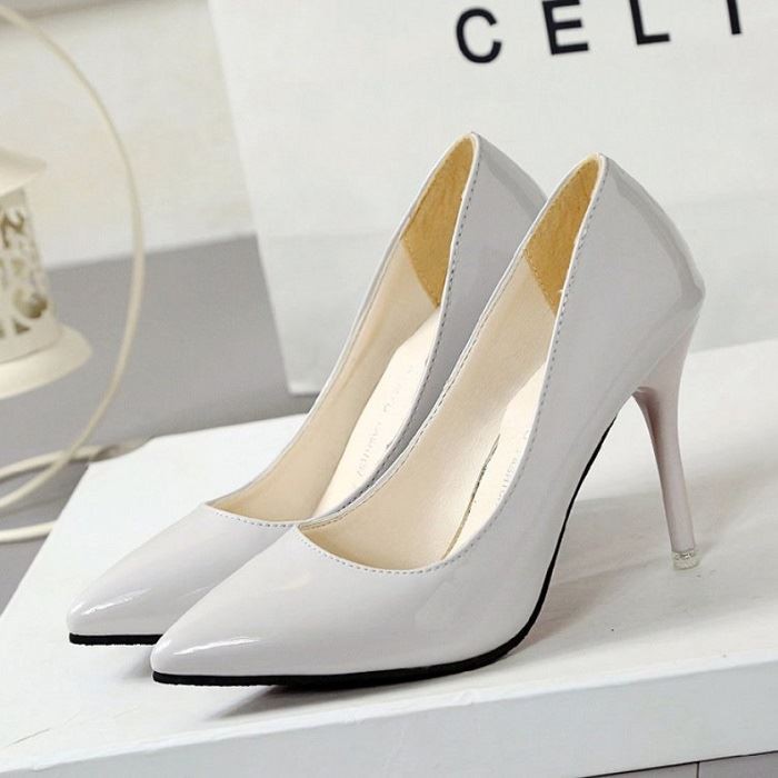 JSH 9181 (SIZE 36-40) RISCE SEPATU HEELS 9,5cm KANTOR PESTA POLOS IMPORT WANITA CEWEK PEREMPUAN