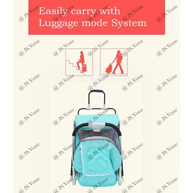 Kereta Dorong Bayi Cabin Size / Baby Bliss Stroller Koper T11